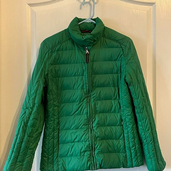 Tommy Hilfiger Women's Packable Lightweight Down Puffer Jacket size Medium - Picture 3 of 10